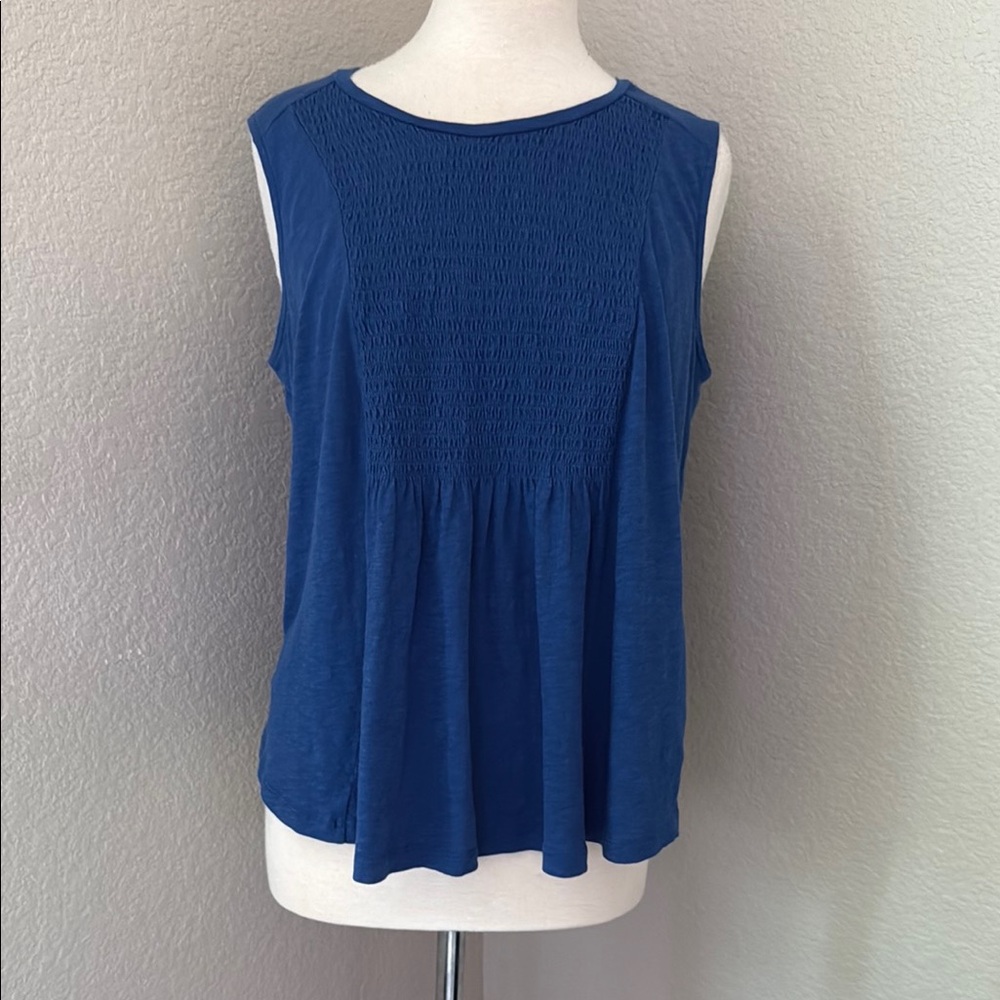 CASLON Blue Sleeveless Top